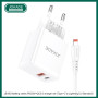 Jokade ładowarka sieciowa JB100 PD30W Typ C Kabel Typ C Lightning Typ C / Typ C JOKADE Biały