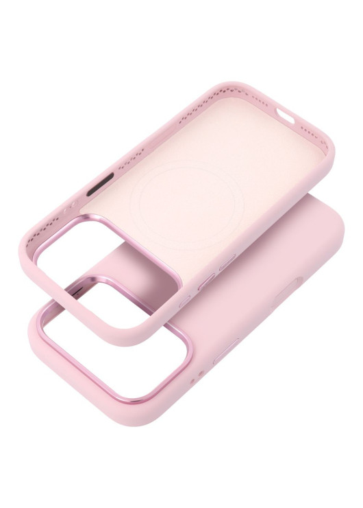 Etui Forcell F-Protect Frame Premium zgodny z MagSafe Apple iPhone 17 AIR Forcell Różowy