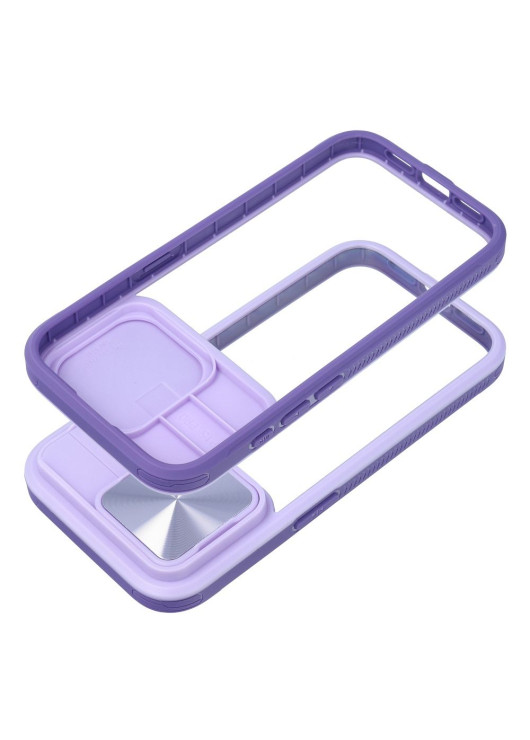 Futerał SLIDER Samsung A24 4G Fioletowy