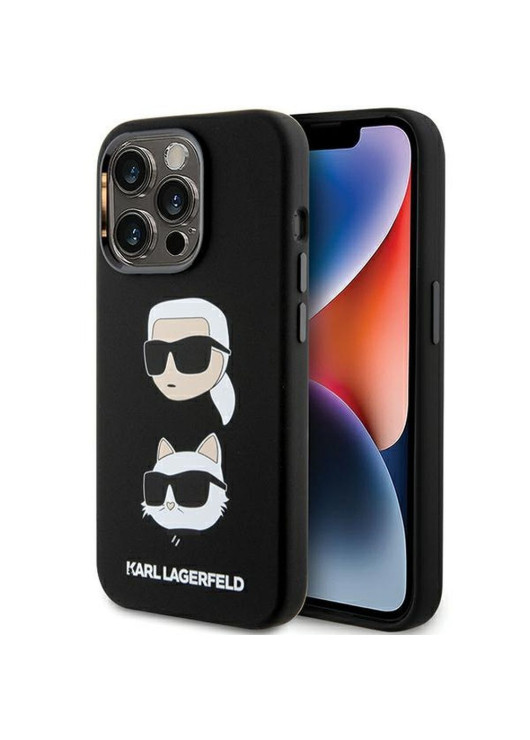 KARL LAGERFELD futerał KLHCP15XSDHKCNK (Silicone KC) czarny Apple Iphone 15 Pro Max Karl Lagerfeld Czarny