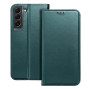 Etui Portfel Samsung A17 Odcienie zielonego
