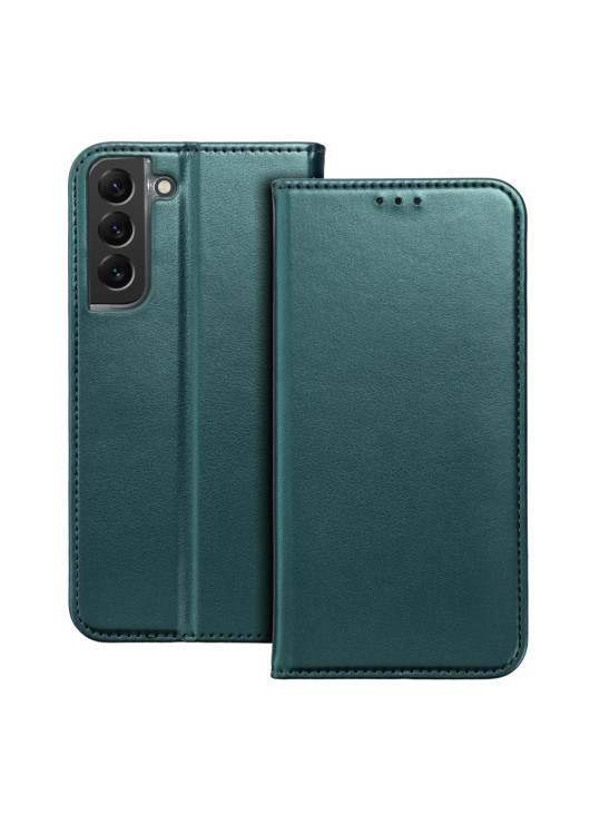 Etui Portfel Samsung A17 Odcienie zielonego