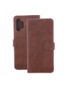 Etui Portfel Smart Velvet Motorola E22/E22i Brązowy
