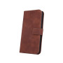 Etui Portfel Smart Velvet Motorola E22/E22i Brązowy