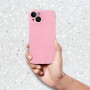 Futerał CLEAR CASE 2mm BLINK Samsung S25 FE Różowy