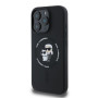 KARL LAGERFELD futerał kompatybilny z MagSafe KLHMP16XSCMKCRHK (Silicone KC Body Ring) czarny