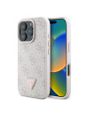 GUESS futerał GUHCP16XP4TDPP (PU Leather 4G Triangle Strass) Apple iPhone 16 Pro Max Guess Różowy