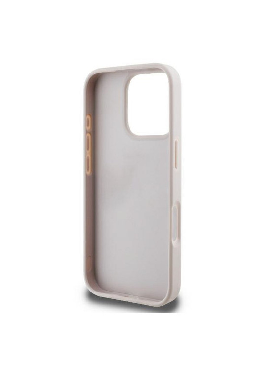 GUESS futerał GUHCP16XP4TDPP (PU Leather 4G Triangle Strass) Apple iPhone 16 Pro Max Guess Różowy