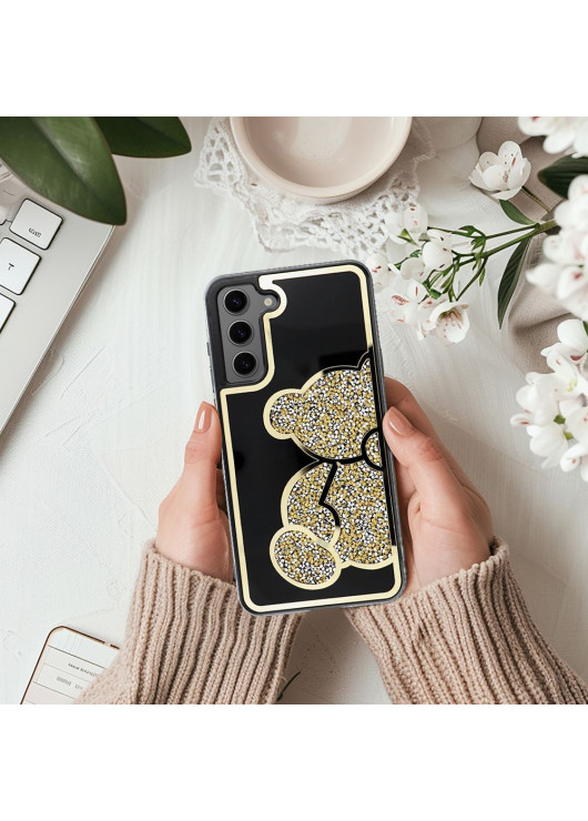 Futerał TEDDY BEAR Samsung A51 Czarny