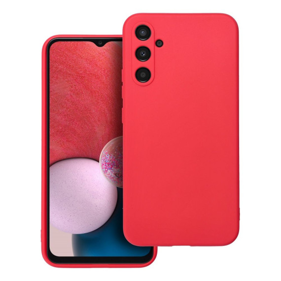 Soft Case Samsung A17 Czerwony