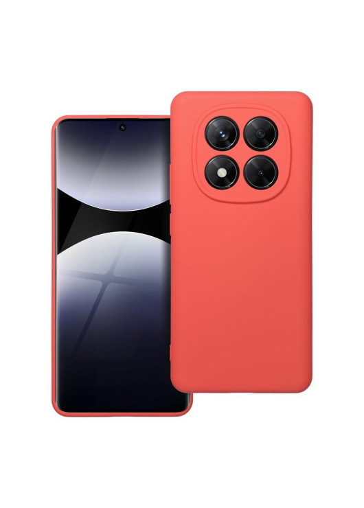 Nakładka Silicon Xiaomi Redmi Note 14 Pro 5G / Note 14 Pro Plus 5g Brzoskwiniowy