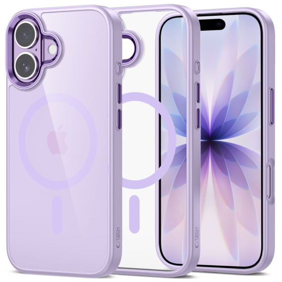 TECH-PROTECT MAGMAT MAGSAFE LAVENDER/CLEAR Apple iPhone 17 Tech-Protect Fioletowy