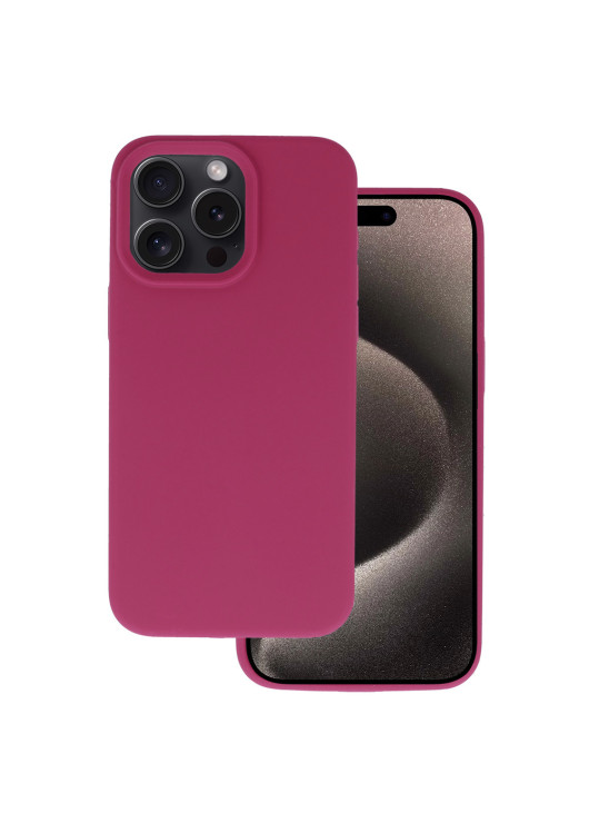 Tel Protect Silicone Premium Apple iPhone 16 pro Tel Protect Malinowy