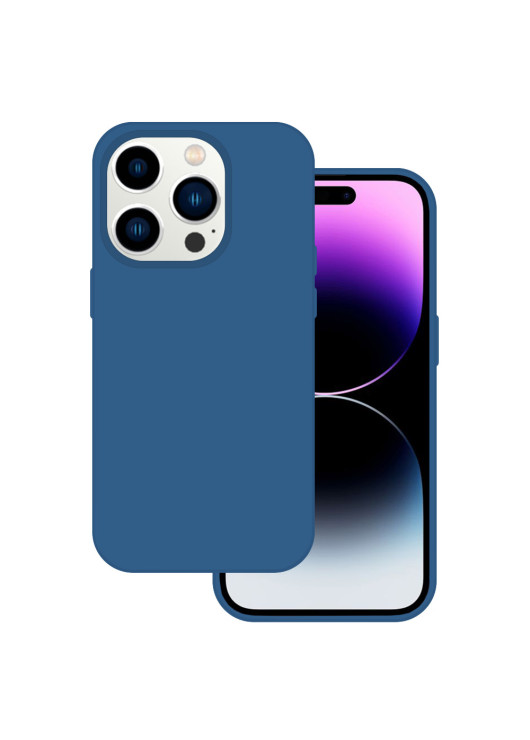 Tel Protect Silicone Premium Apple Iphone 14 PRO Tel Protect Granatowy