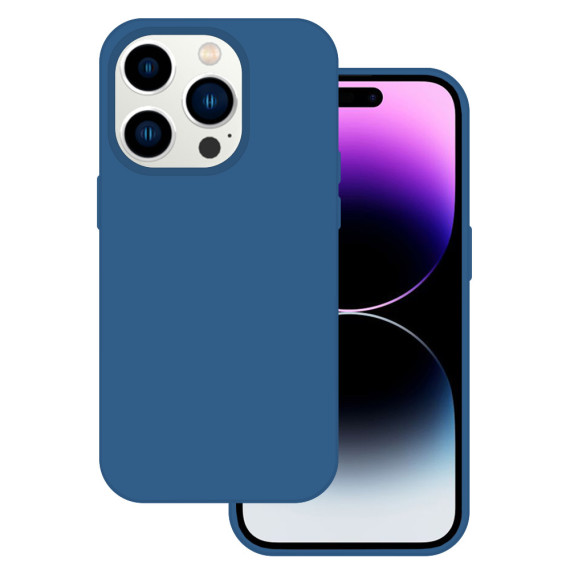 Tel Protect Silicone Premium Apple Iphone 14 PRO Tel Protect Granatowy