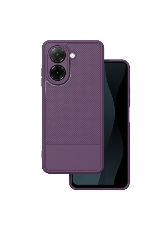 Futerał CARBON PREMIUM Xiaomi Redmi A5 Fioletowy