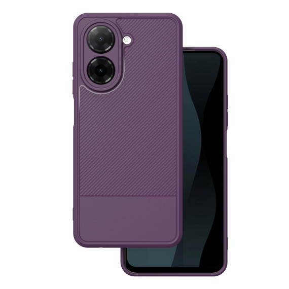 Futerał CARBON PREMIUM Xiaomi Redmi A5 Fioletowy