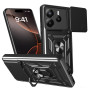 Slide Camera Armor Case Xiaomi Redmi Note 14 5G Czarny