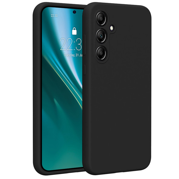 Nakładka Etteri Silicone Case Samsung Galaxy A35 5G Etteri Czarny