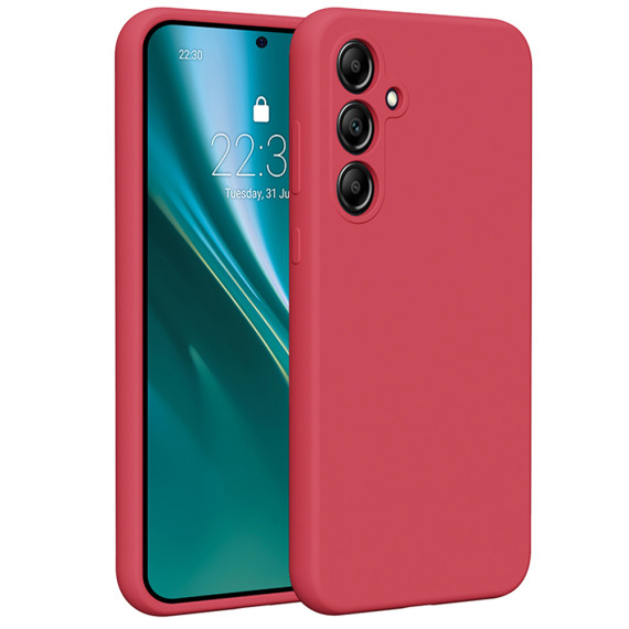 Nakładka Etteri Silicone Case Samsung Galaxy A35 5G Etteri Malinowy