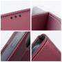 Etui Portfel Motorola G55 Burgundowy
