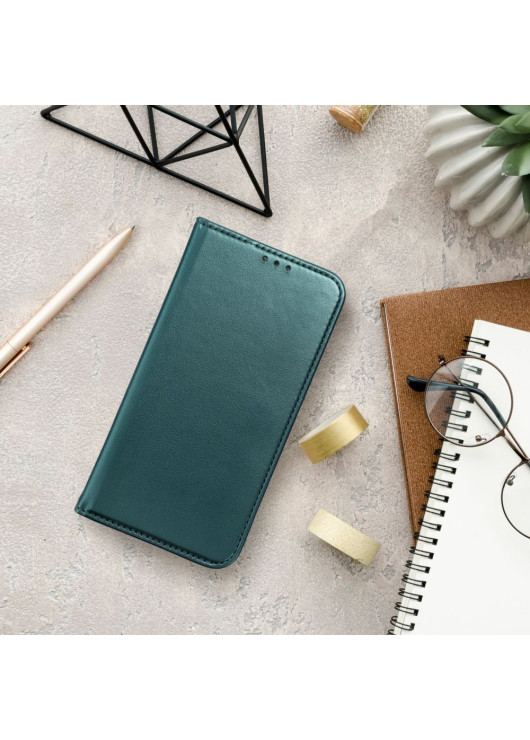 Etui Portfel Motorola G55 Odcienie zielonego