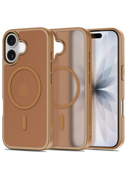 TECH-PROTECT BASICMAG MAGSAFE MATTE BROWN Apple iPhone 17 Tech-Protect Brązowy