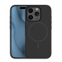 Nakładka Silicone Thin Mag Apple iPhone 16 Czarny