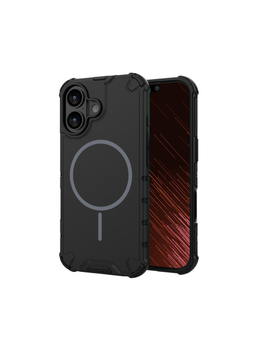  Nakładka Defender 2in1 Mag czarna Apple iPhone 16 Czarny