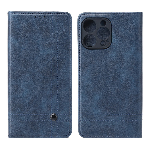 Etui Portfel Samsung A52/A52s Granatowy