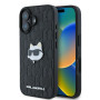 Karl Lagerfeld nakładka KLHCP16SPGKLCHPK czarna Hardcase Monogram Choupette Head Pin Apple iPhone 16 Karl Lagerfeld Czarny