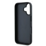 Karl Lagerfeld nakładka KLHCP16SPGKLCHPK czarna Hardcase Monogram Choupette Head Pin Apple iPhone 16 Karl Lagerfeld Czarny