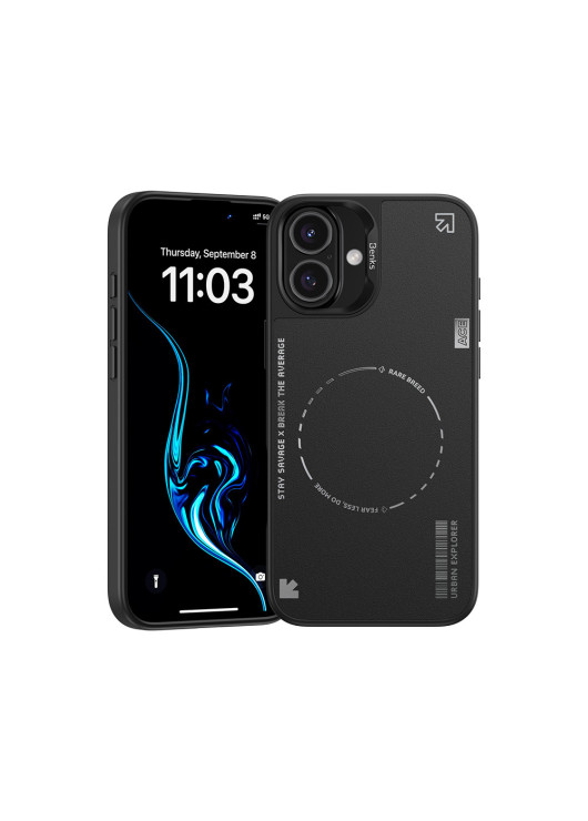 Benks Etui Dynamic Minimalist Apple iPhone 16 Benks Czarny