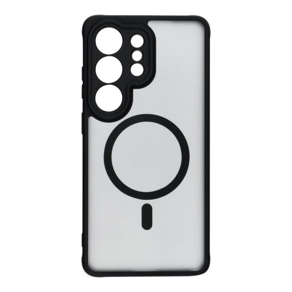 Futerał Full Matte Mag Cover kompatybilny z MagSafe Samsung S26 Ultra Inny Czarny