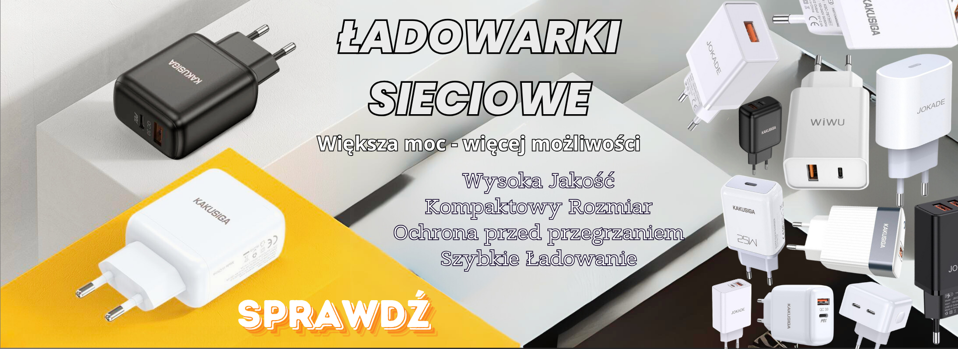 ładowarki 